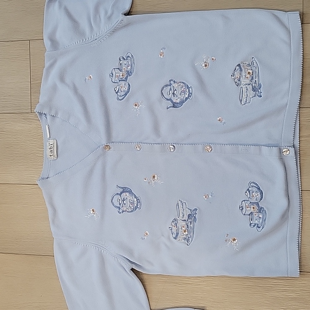 Tabi International Tea Time Cardigan Sweater